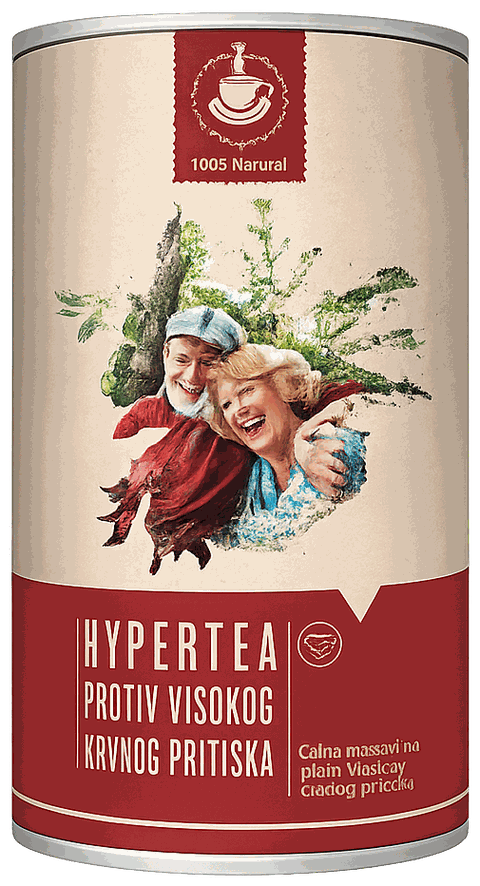 Hypertea biljni čaj u limenci